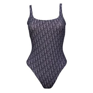 Dior Monogram Navy Trotter Bodysuit
